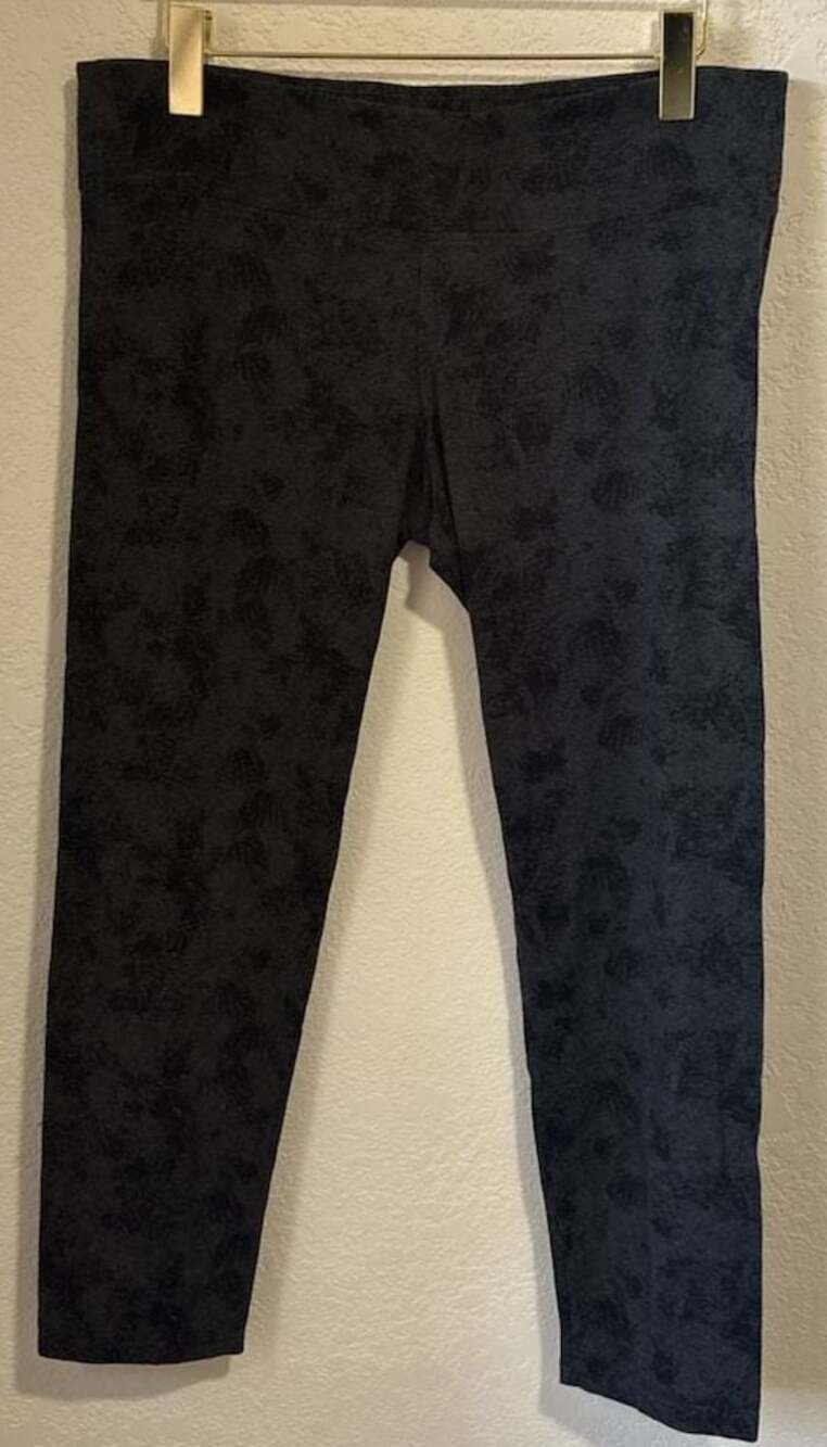 Calvin Klein Performance Quilt Leggings, Black, Size XL